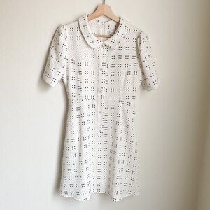 Storets polka dots with collar dress